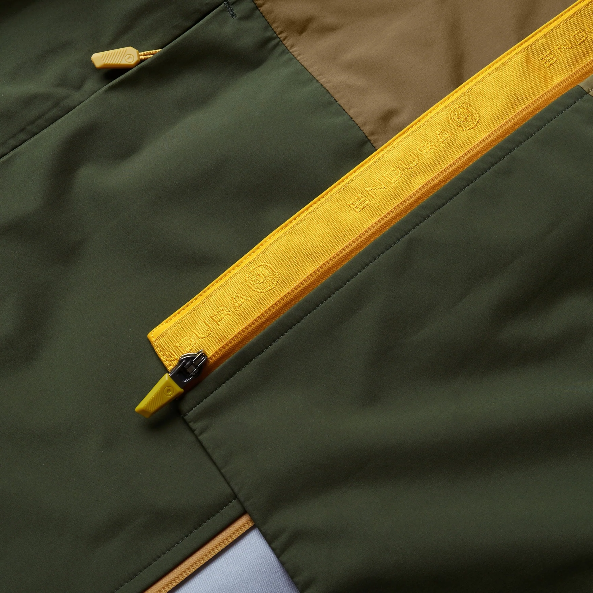 Veste ENDURA SINGLETRACK WATERPROOF II Moutarde - Image 4