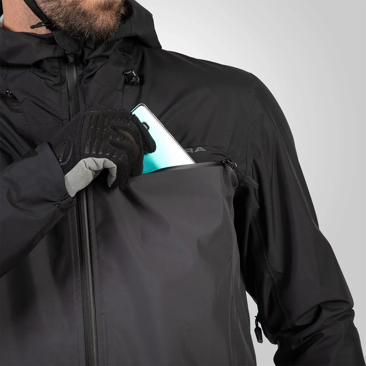 Veste ENDURA SINGLETRACK WATERPROOF II Noir - Image 4