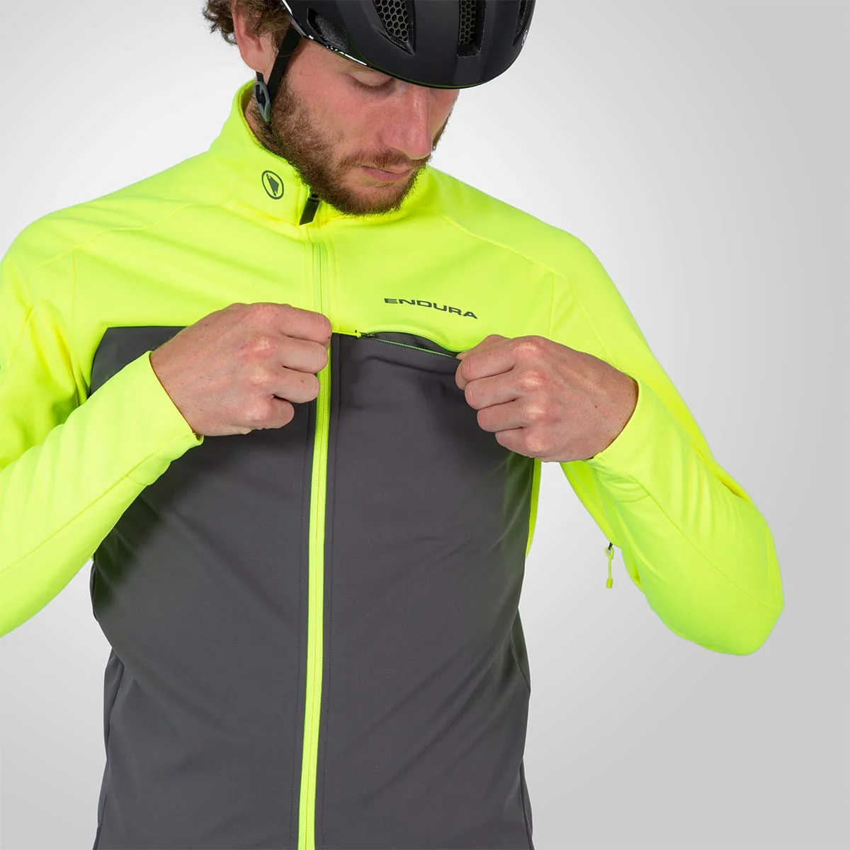 Veste ENDURA WINDCHILL II Jaune/Noir - Image 10