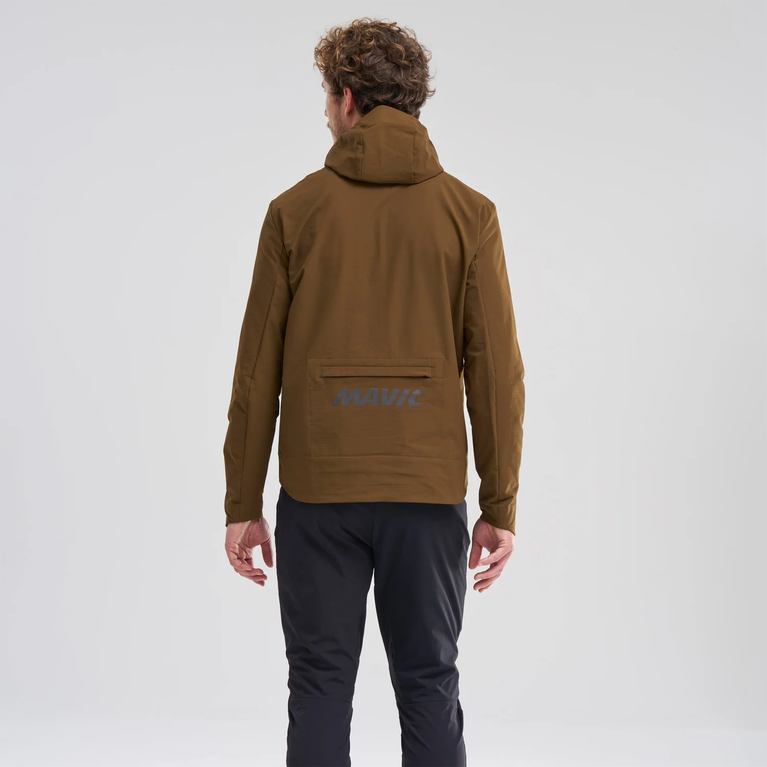 Veste MAVIC DEEMAX THERMO WIND HOODIE Marron - Image 5