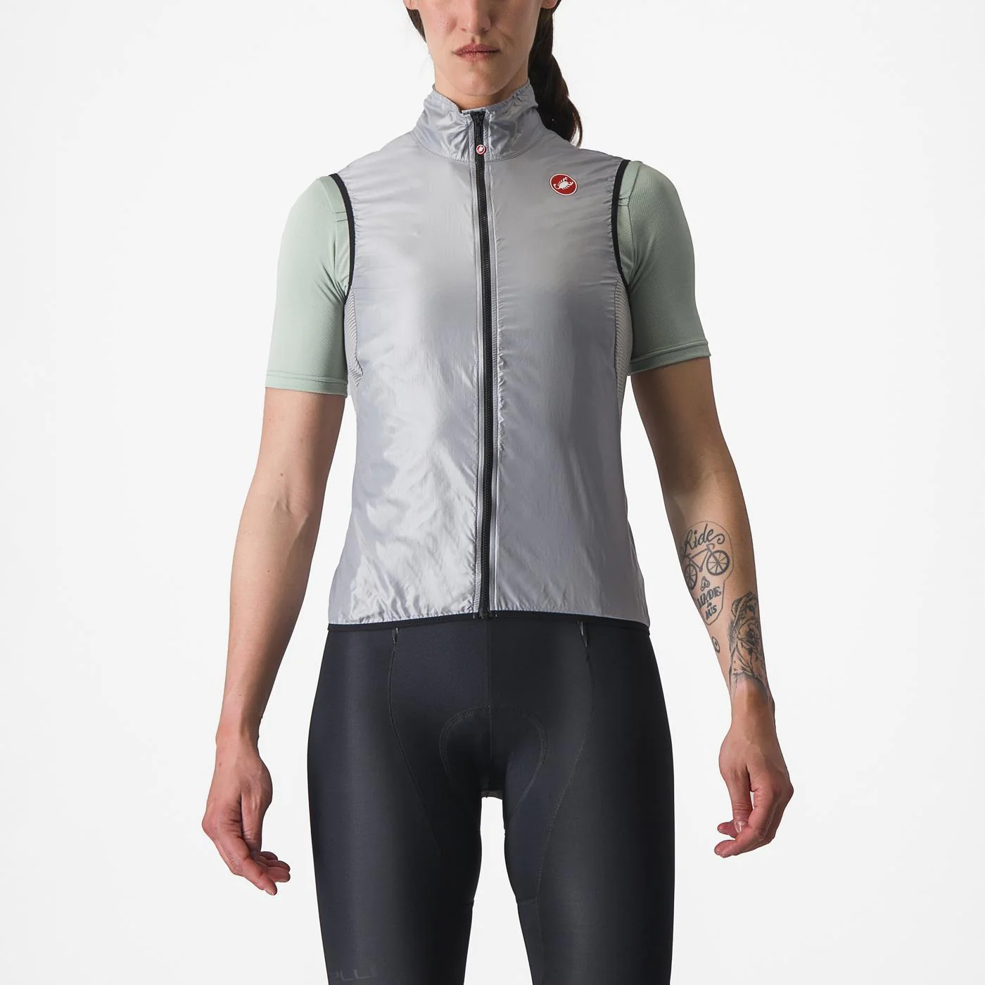 Veste Sans Manches CASTELLI ARIA Femme Gris