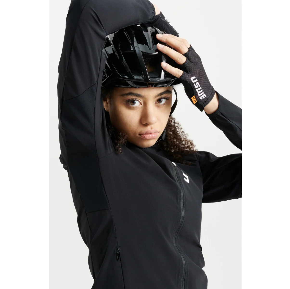 Veste USWE WIND GRAVEL Femme Noir - Image 8