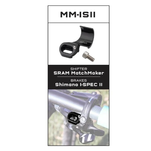 Adaptateur de Fixation WOLF TOOTH ShiftMount MM-ISII SRAM MatchMaker X Shifter > Frein Shimano I-SPEC II - Image 2